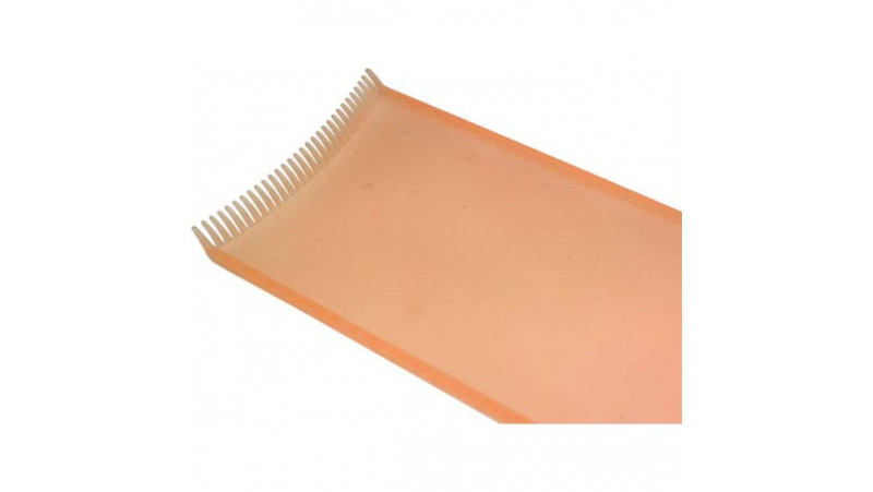 Palette extra dentée - spécial cheveux longs - 26 x 8,5 cm - REF 31