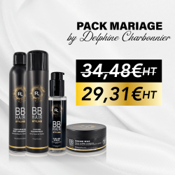 Pack Mariage BBHAIR By Delphine Charbonnier