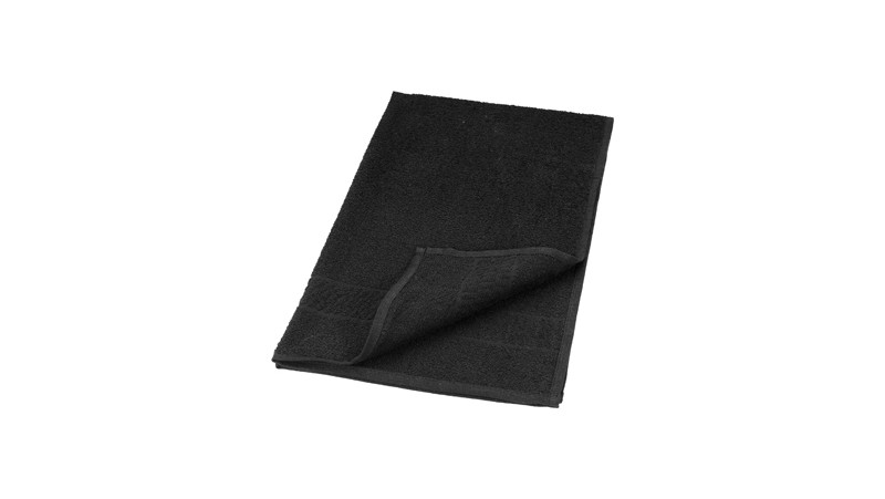 Lot de 12 serviettes noires 50x85 BOBTUO