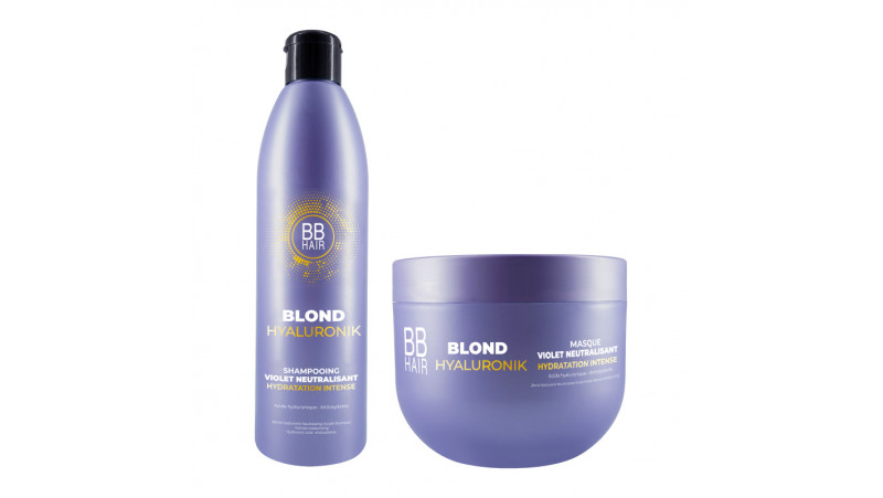 Shampooing blond hyaluronik 300ml + Masque blond hyaluronik 500ml