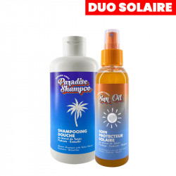 1 Shampooing solaire - 1 Soin protect solaire
